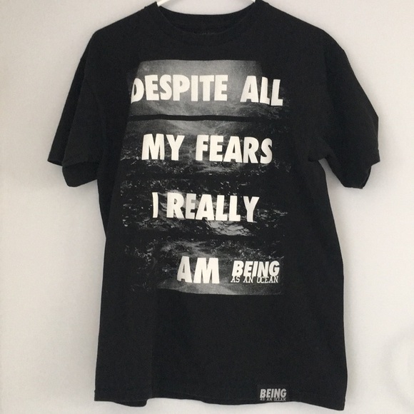 Being, “Being As An Ocean” Graphic T-shirt Medium - Picture 1 of 5